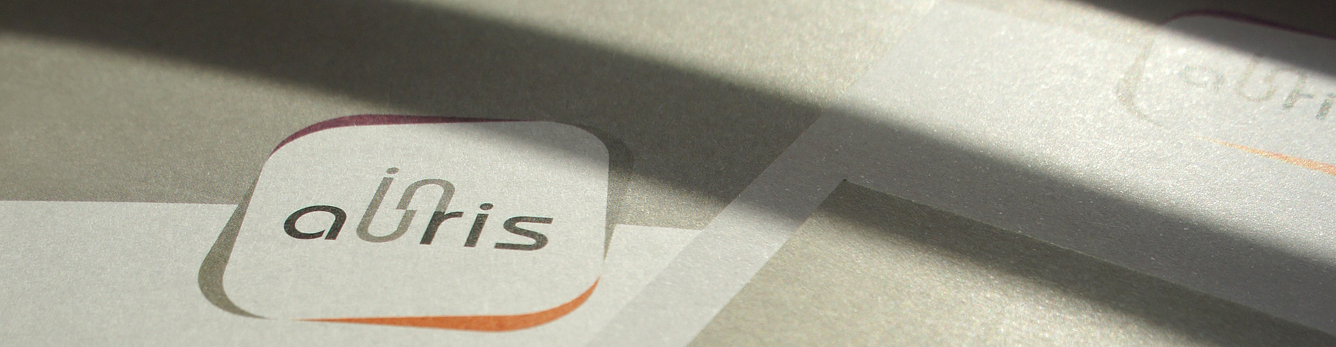 Création de l'identité visuelle, In Auris