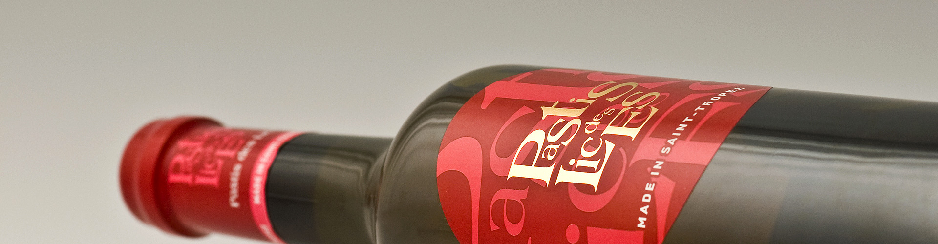 Packaging du Pastis des Lices Packaging du Pastis des Lices